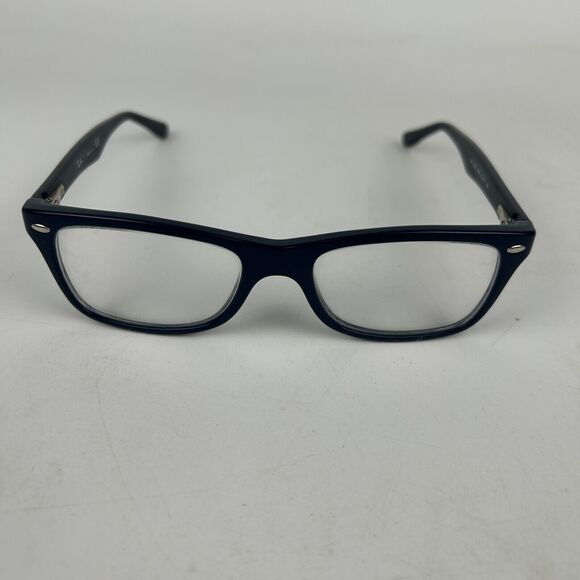 Ray-Ban RB 5228 Eyeglasses Womens Black Acetate Square Frame 50-17-140 mm - Picture 3 of 11
